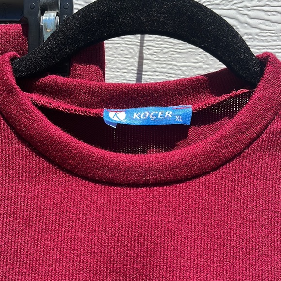 Set of 2 Kocer Girl’s Checkered Sweatshirt and Pants Set - Picture 3 of 7